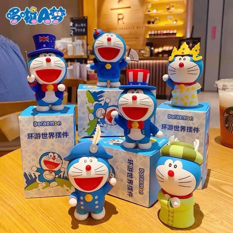 Bộ 6 Mô Hình Doraemon