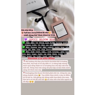 GUCCI BLOOM EDP-Nước hoa chiết 10ml