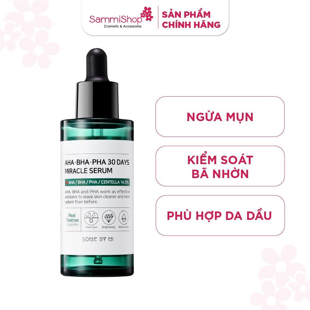 Some By Mi Tinh chất AHA-BHA-PHA 30 Days Miracle Serum 50ml