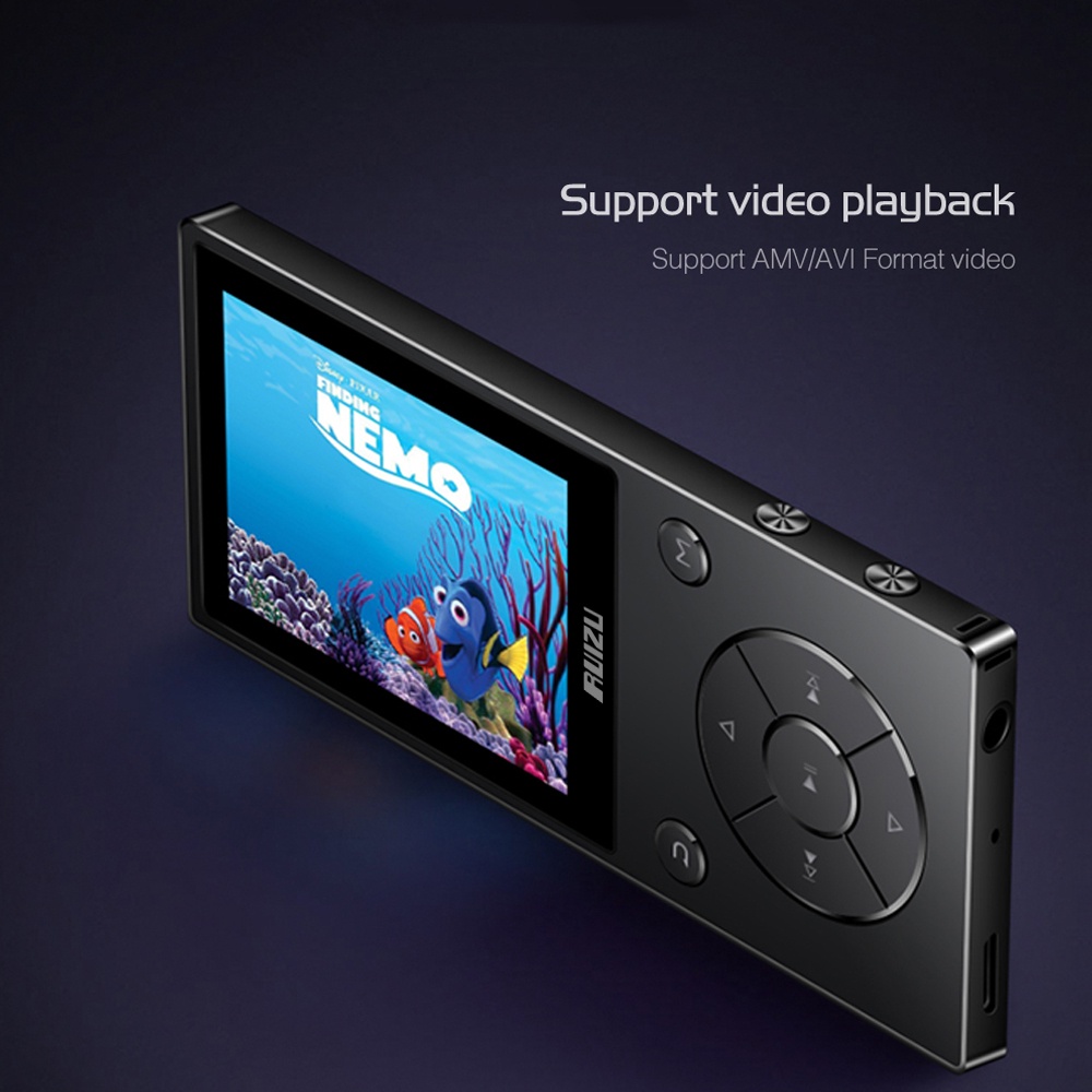 Máy Nghe Nhạc MP3 FAAEAL RUIZU D11 Kết Nối Bluetooth 8GB Âm Thanh HiFi Có Loa Tích Hợp Đài FM Hỗ Trợ Thẻ Nhớ TF