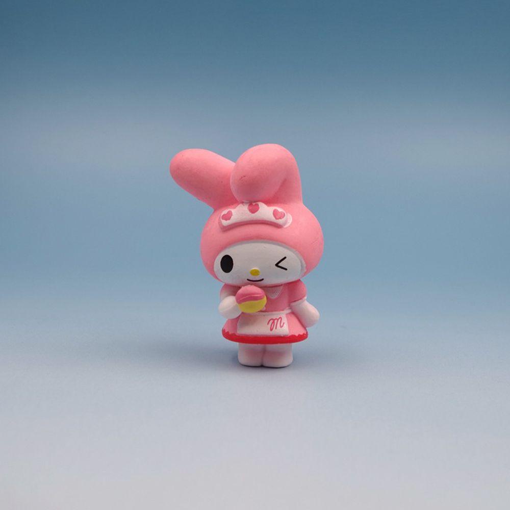 .Set 5 Mô Hình Mô Phỏng Nhân Vật Kuromi DIY Trong My Melody