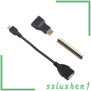 Bộ Cáp Chuyển Đổi Hdmi Sang Hdmi + Micro Usb + Gpio Cho Raspberry Pi Zero