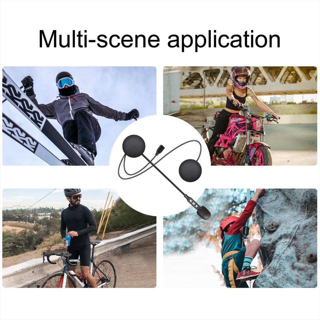 Tai nghe không dây Thông Dụng Ổn Định Kèm Mic Gắn Mũ Bảo Hiểm Xe Máy