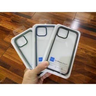 Ốp lưng Iphone 12 - Pro - Pro Max chống sốc trong suốt Rock cao cấp