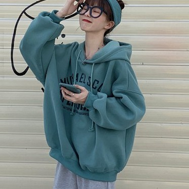 [Áo hoodie nữ form rộng thời trang unisex hàn quốc], Áo hoodie unisex nữ in chữ thời trang ulzzang hàn quốc | BigBuy360 - bigbuy360.vn