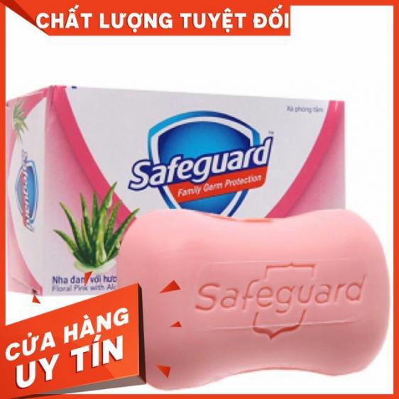 Xà Bông Safeguard Nha Đam Và Hương Hoa Thơm Mát 135g (Hồng)