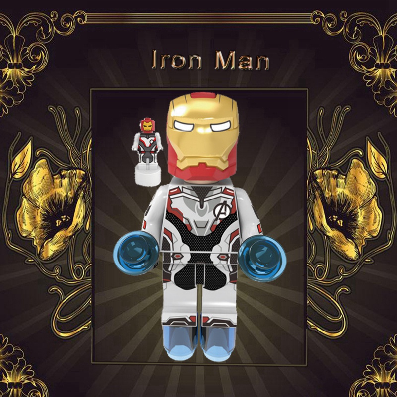 Đồ Chơi Lắp Ráp Mô Hình Nhân Vật Iron Man Stan Lee War