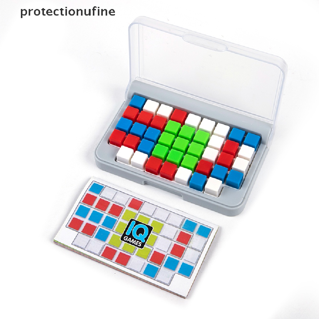 Set đồ chơi Montessori xây dựng logic giải đố IQ thông minh 3D 120 thử thách