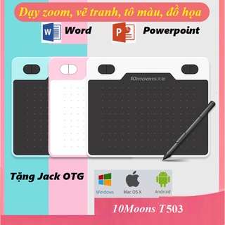 Bảng vẽ điện tử 10Moons T503 chuyên dạy học online, vẽ tranh, đồ họa