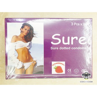 Bao cao su khhgđ sure tím hộp 72 chiếc