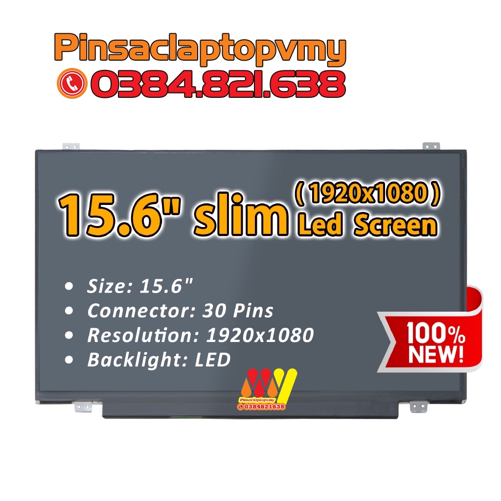 Màn hình Laptop MSI GE62MVR. LCD IPS FHD 15.6' FULLHD IPS . Bảo hành 12 tháng