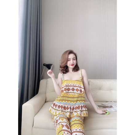 Đồ bộ dây Lụa Latin cao cấp S263 | BigBuy360 - bigbuy360.vn
