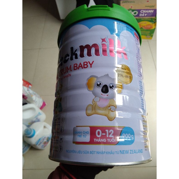 hộp sữa bột Capitalmilk blackmilk dành cho trẻ từ 0_12 tháng tuổi