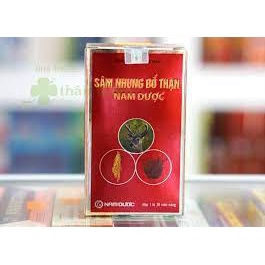 Viên uống bổ sung SÂM NHUNG BỔ THẬN NAM DƯỢC SAM NHU BO THAN (Lọ 30 viên)