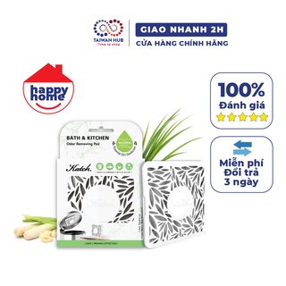 Túi thơm treo, Miếng dán khử mùi hôi diệt khuẩn mùi động vật chó mèo, nhà cửa, giày dép AROMATE hương sả tràm TaiwanHub