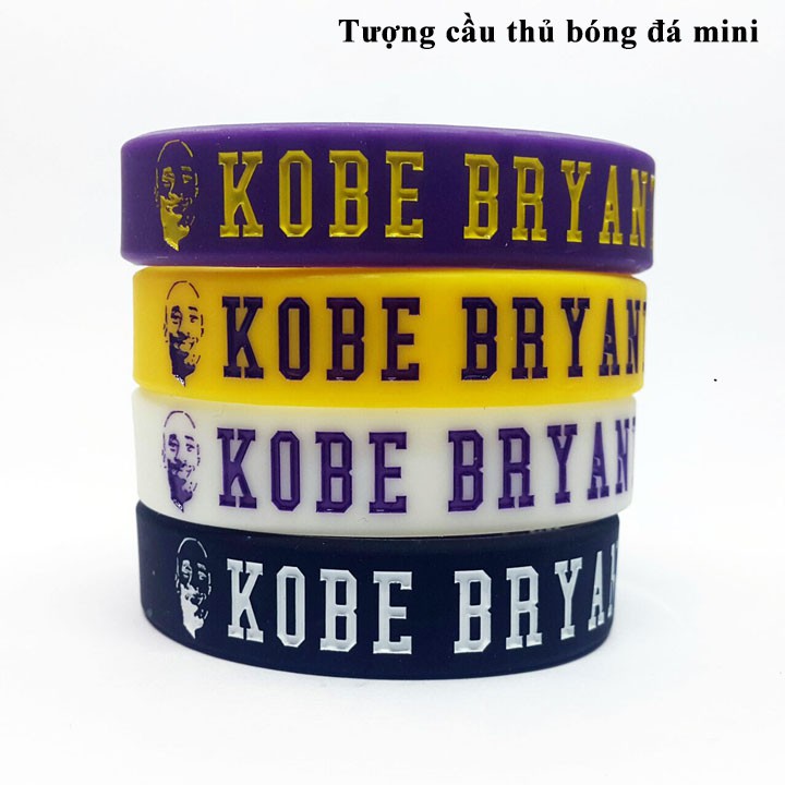 Vòng đeo tay cao su cầu thủ bóng rổ Kobe Bryant