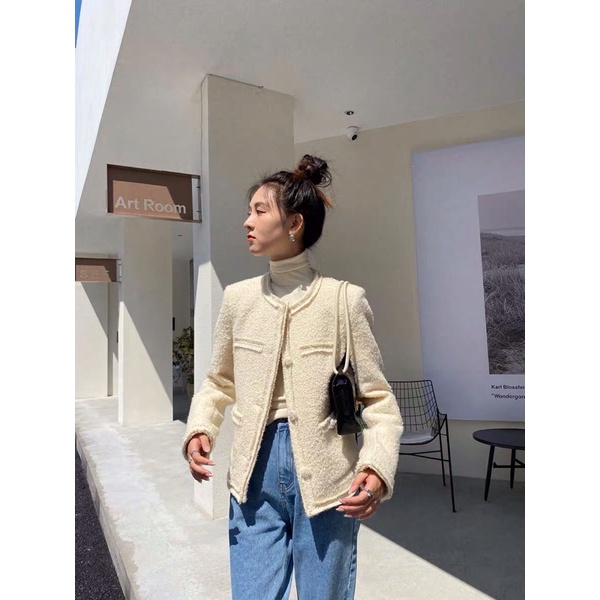 Áo khoác dạ cao cấp