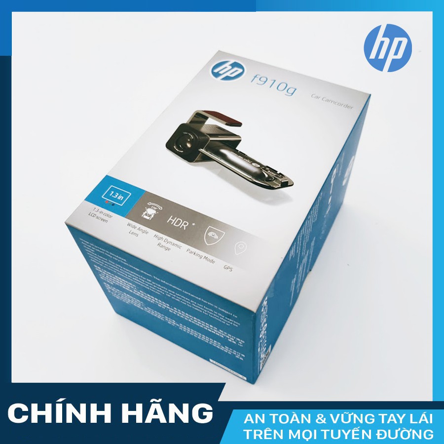 Camera hành trình HP F910G + thẻ 32GB Class 10 - hàng chính hãng