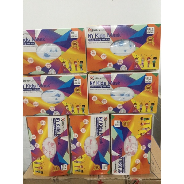 KHẨU TRANG Y TẾ 4 LỚP CHO BÉ TỪ 6 ĐẾN 12 TUỔI