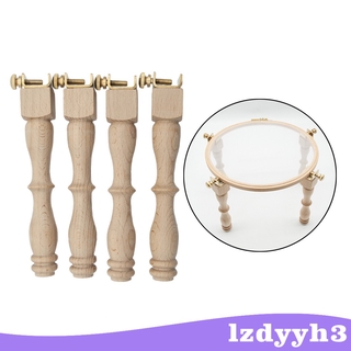 Bộ vòng khung thêu tranh có chân đế tiện dụng