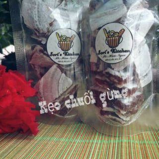 Kẹo chuối gừng handmade