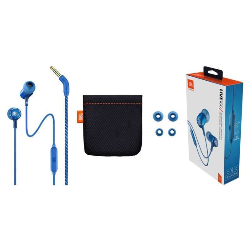 Puki shop / Tai nghe JBL LIVE 100 chính hãng-Tai nghe nhét tai JBL Live 100