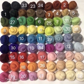 LEN LÔNG CỪU- LEN CHỌC BÁN LẺ - NEEDLE Felting