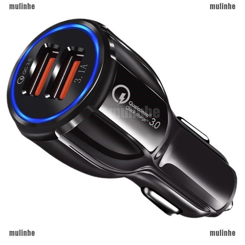 Mul55❤❤ Cốc Sạc Nhanh QC3.0 2 Cổng USB