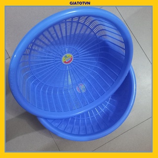 Rổ rá rá nhựa việt nhật 2 tấc 8 2t8 dùng vo gạo, rửa rau, đựng hoa quả rá nhựa vo gạo