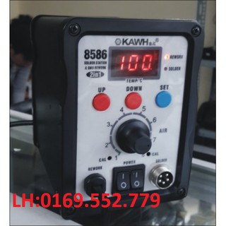 Máy khò & hàn thiếc kawh smd-8586
