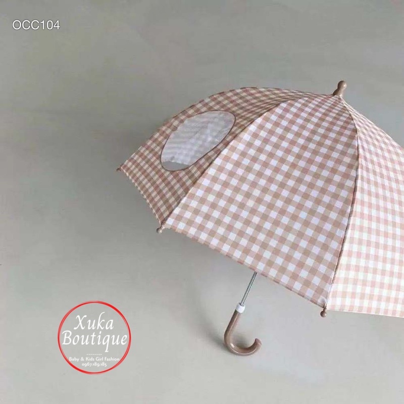 Ô Che Nắng Che Mưa Cao Cấp style Hàn Quốc Cho Bé Đi Học, Đi Chơi, Cắm Trại