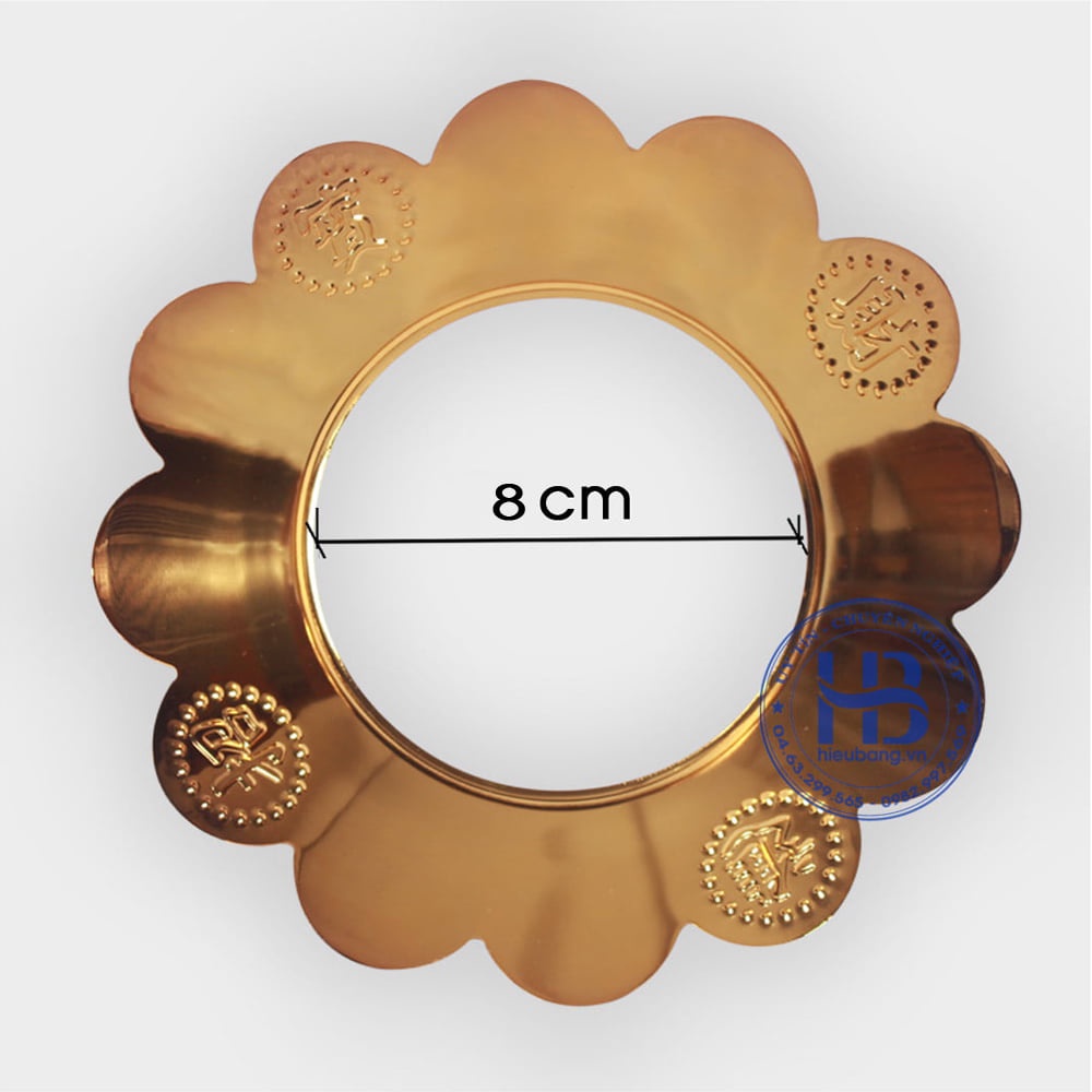 Khay hứng tàn hương bát hương 12cm