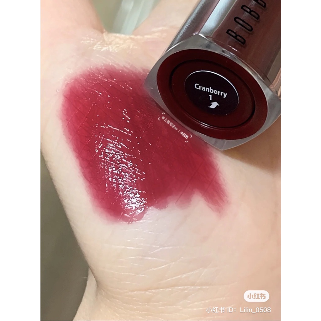 Bobbi Brown Jelly Sticks, màu 1 Cranberry 4 Lilac 6 Candy Apple, son nhiều chất dưỡng, lên màu khá chuẩn