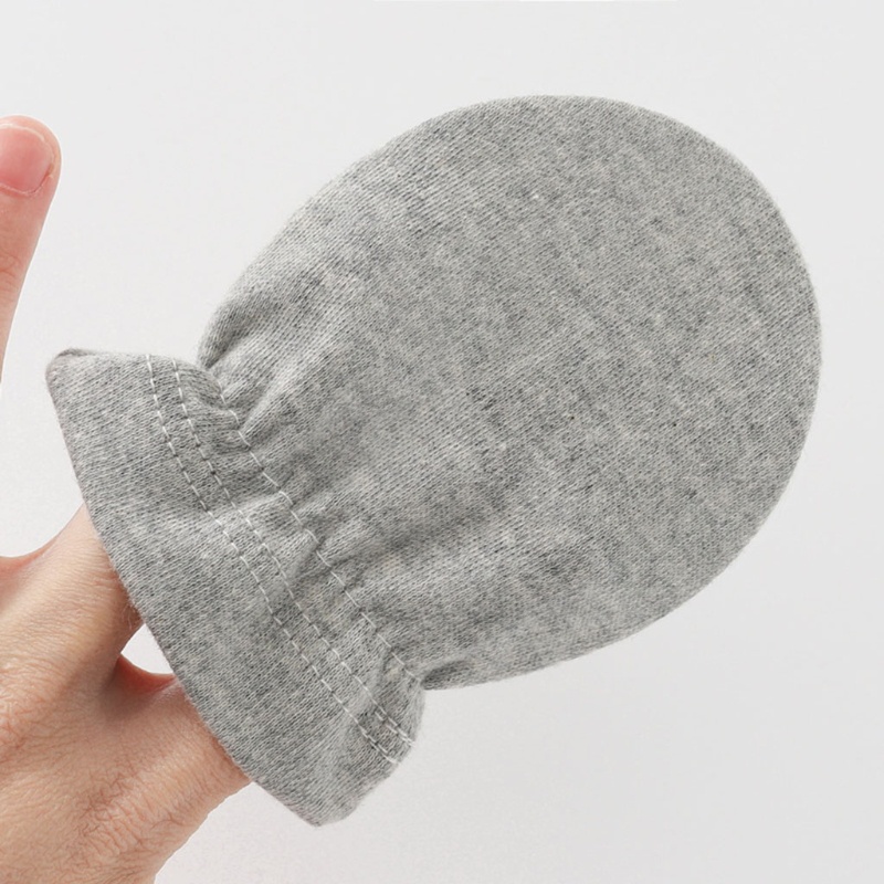 Đôi Găng Tay Chống Trầy Xước Màu Sắc Đơn Giản Dành Cho Bé