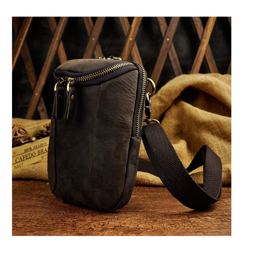Túi Đeo Bụng Da Bò LuxuryLeather 2L-DB101 | BigBuy360 - bigbuy360.vn