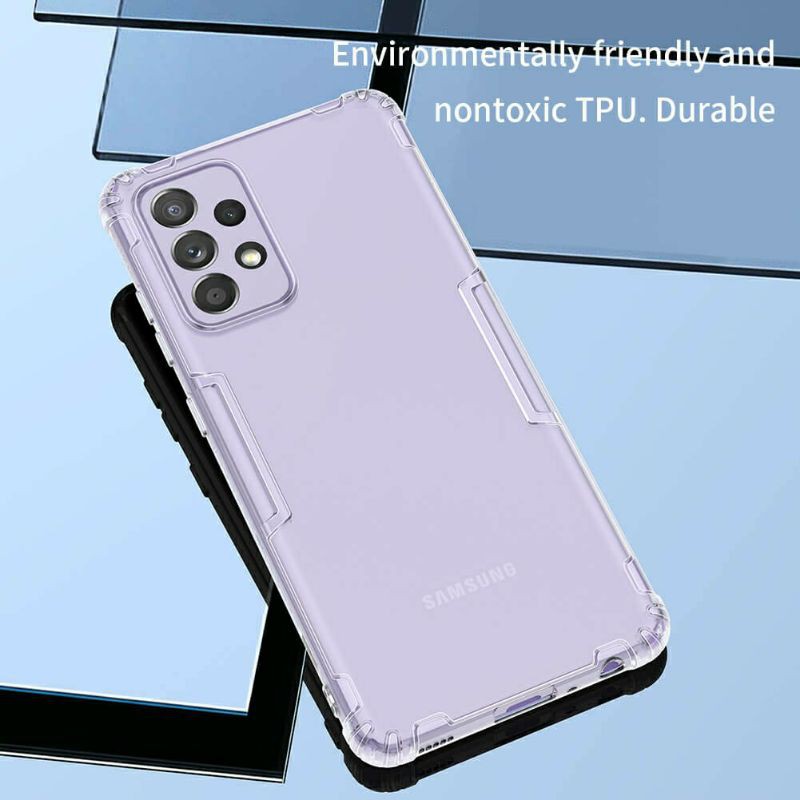 Ốp lưng silicon dẻo Samsung Galaxy A52 / A72  trong suốt , chống sốc