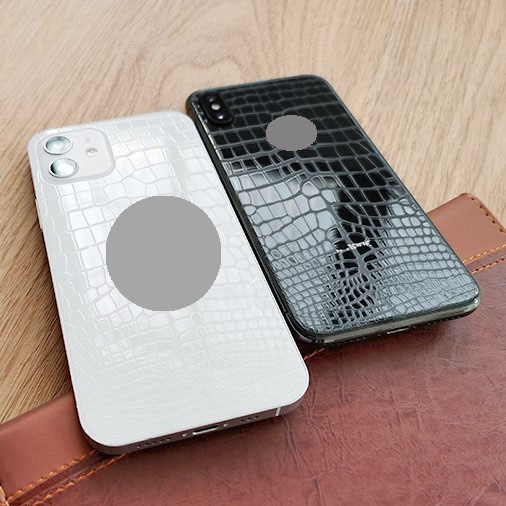 Miếng Dán PPF Vân Cá Sấu Mặt Sau Cho Điện Thoại Iphone-Đủ Mã 7Plus ĐẾN 12 PRO MAX-ZUMI STORE