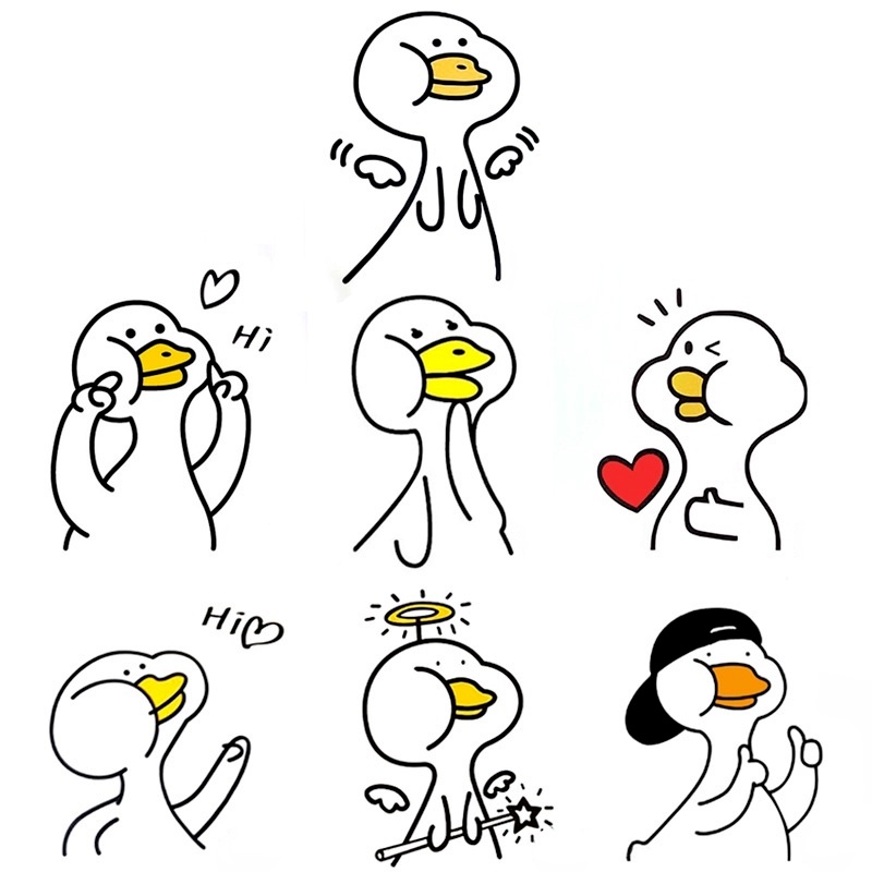 Miếng dán trang trí toilet hình vịt hoạt hình ngộ nghĩnh