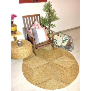 Tre vn- thảm cói ngôi sao, thảm decor hàng đẹp 1,2m -xưởng sx