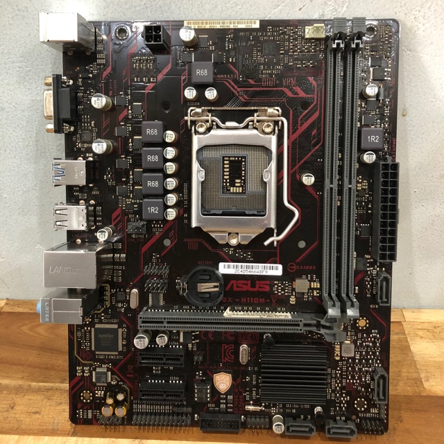 Mainboard ASUS H110M-V hàng chính hãng Viết Sơn. Bảo hành 12 tháng tại Vi tính HS