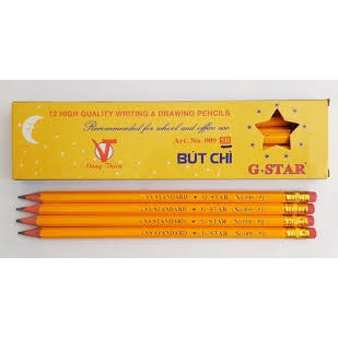 [Nowship] Bút Chì Gỗ 2B Gstar - 1 Cây