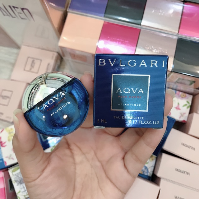 Nước hoa mini Bvlgari Aqva Atlantiqve 5ml