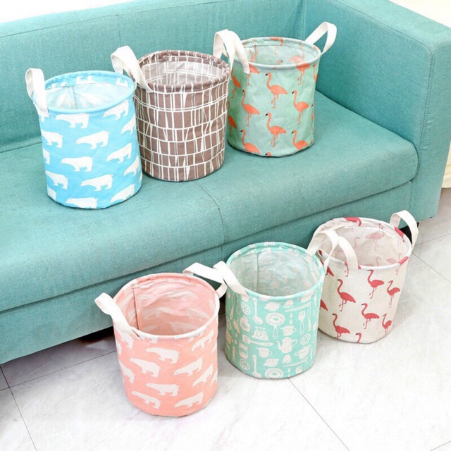 [Bebu123]Combo Giỏ đựng đồ giặt giũ chống thấm nước