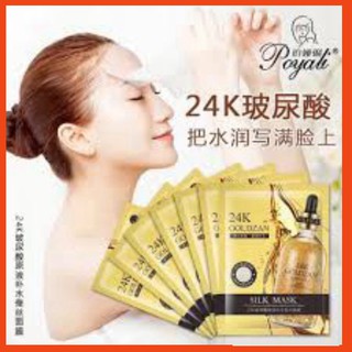 Mặt nạ lụa 24k Goldzan
