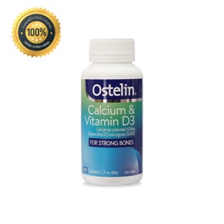 Viên uống Ostelin Canxi bầu 130 viên của Úc - ĐỦ BILL - ĐỦ BILL , DATE XA