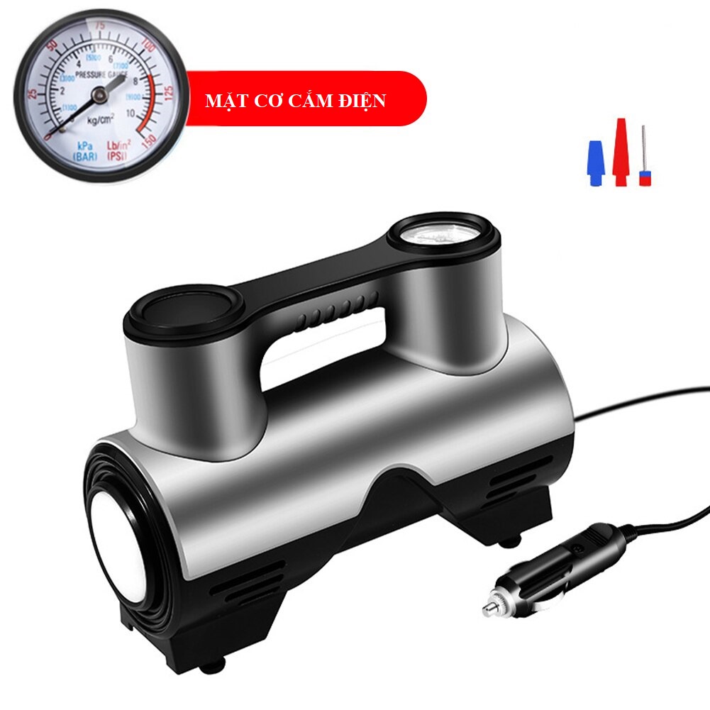 Máy Bơm Lốp Ô Tô 12V Công Suất Cao Di Động Cho Xe Hơi