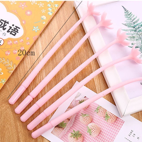 Bút mực gel hình bông hoa dễ thương cho học sinh/ văn phòngXJ909