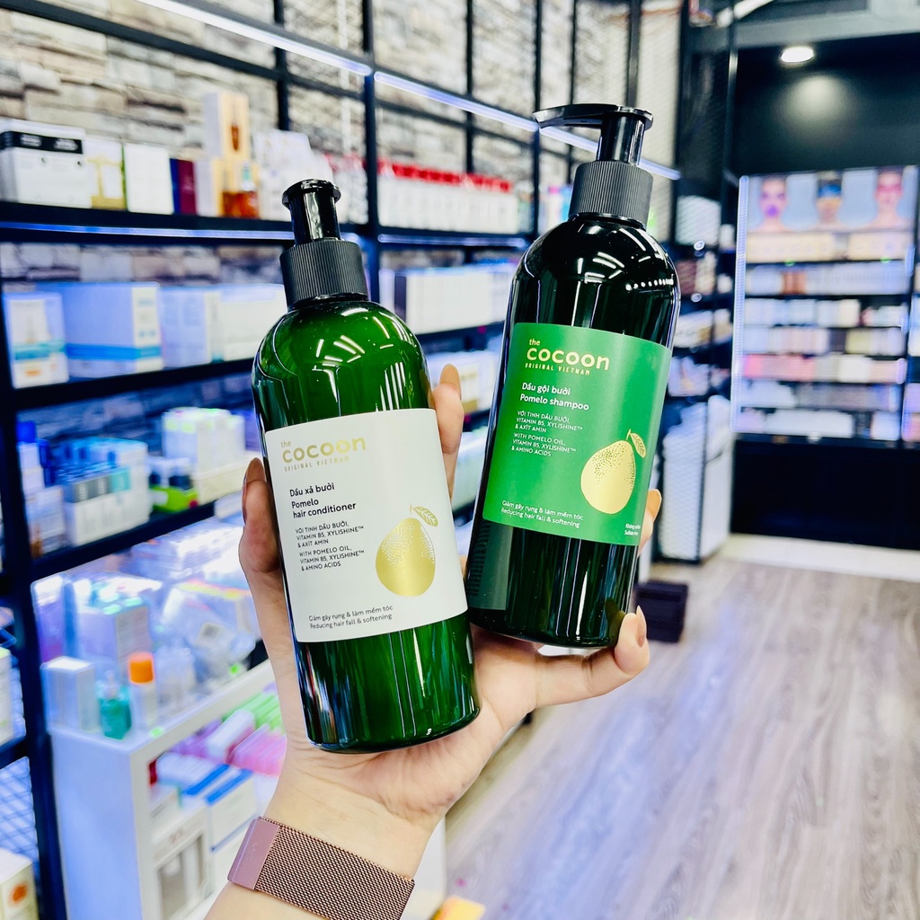 Dầu Gội Bưởi Cocoon Ngăn Rụng Tóc 310ml - 500ml