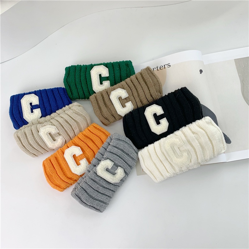 Băng đô len,thể thao,hình chữ P,C nhiều màu phong cách unisex Thời Trang The Hat Club