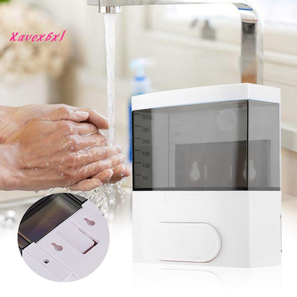 Bình Đựng Nước Rửa Tay Dung Tích 300ml Gắn Tường Tiện Dụng